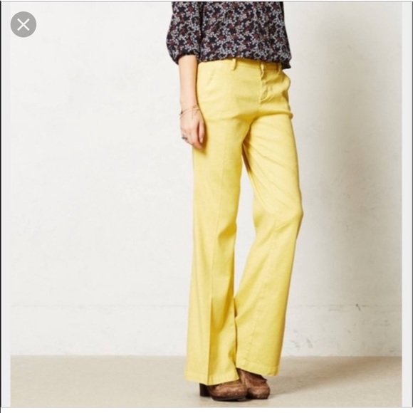 Level 99 Pants - Level 99 Anthropologie wide leg linen pants